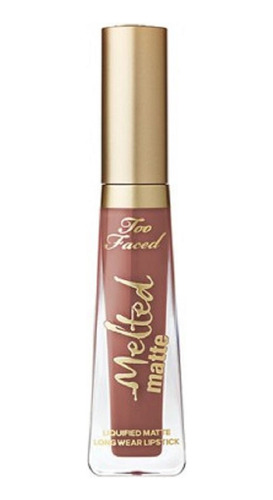 Too Faced Mate Derretido Mate Licuado Mate Largo Desgaste L.