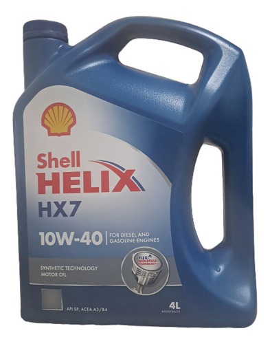 Aceite Shell Helix Hx7 10w40 Doble Sello Api Sp