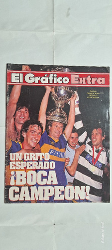 El Gráfico Extra Boca Campeón Supercopa 1989