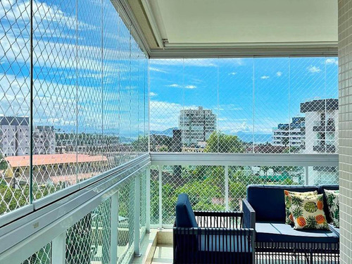 Imagem 9 de 30 de Apartamento Com Vista Para O Mar À Venda Com 3 Quartos E Varanda Gourmet No Maitinga Em Bertioga - Ap00342 - 70814694