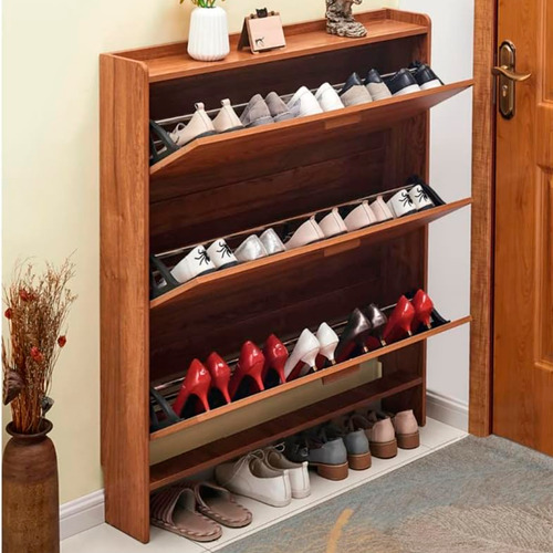 Zapatero Madera 3 Niveles