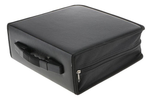 .. 400disc Cd De Material Cuero Pu Soporte Caso Dvd Carpeta