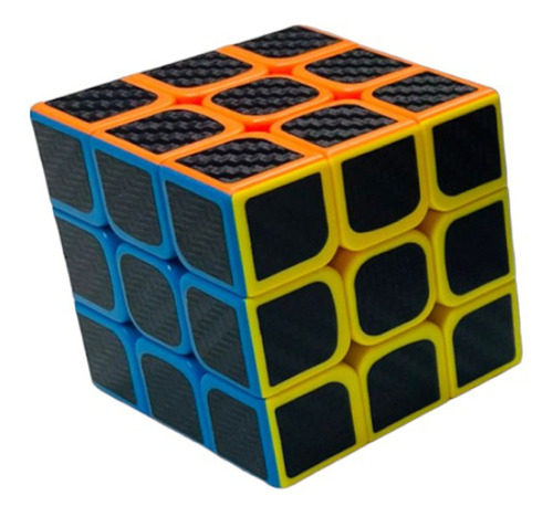 Cubo Mágico Rubik Lzc Fibra Carbono 3x3
