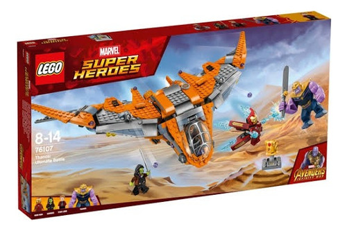 Lego Avengers Infinity War Thanos Batalla Fianl 76107