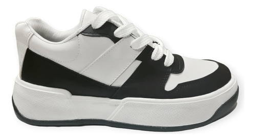 Zapatilla Mujer Sneaker Ecocuero