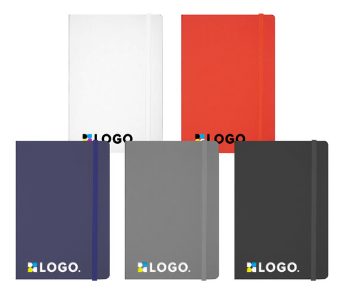 Cuaderno Libreta Tapa Dura A5 Logo Empresa Pack X 1 Un