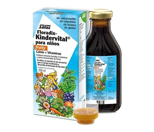 Floradix Kindervital Suplemento Herbal Calcio Vitamina 250ml