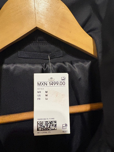 Gabardina Ligera Talla M H&m Nueva Con Msi