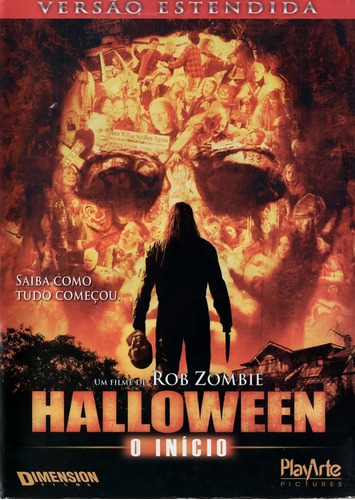 Dvd Halloween O Início - Rob Zombie - Lacrado Original