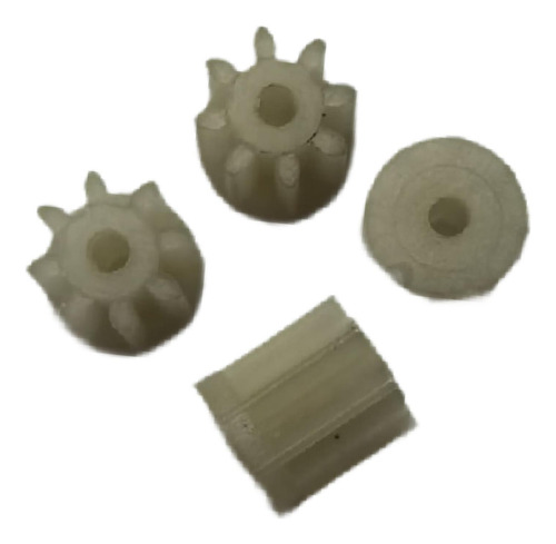 4 Piezas De Engranaje De Motor De 8 Dientes, Engranaje De