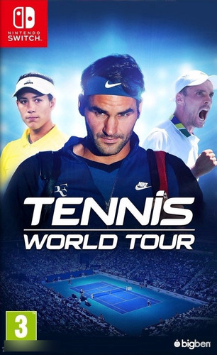 Tennis World Tour Nintendo Switch Fisico Sellado Ade