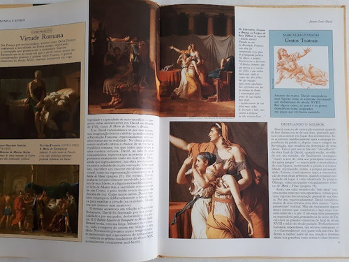 Os Grandes Artistas Neoclassicismo David Ingres Lorrain (Usado)