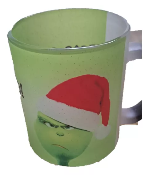 Taza De Cristal Mágica Navidad Grinch