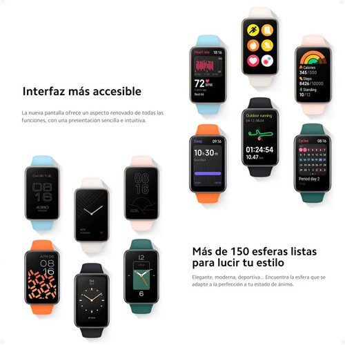 Xiaomi Mi Band 7 Pro Reloj Inteligente Smartband - Otec Color De La Caja Negro Color De La Malla Negro