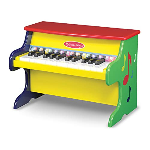 Piano Melissa & Doug De 25 Teclas En Color+codificado