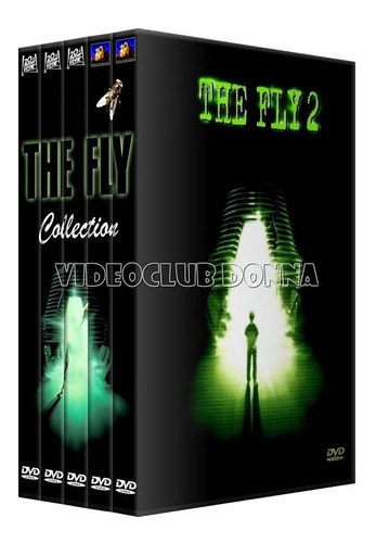 The Fly La Mosca Saga Completa Dvd 5 Peliculas Colección