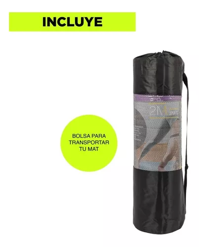 Colchoneta Plegable Yoga Mat 10mm Pilates Caucho Nbr + Bolso