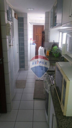 Excelente Apartamento Com 3 Dormitórios, Com Closet E Projetados À Venda, 100 M² - Candelária - Natal/rn - Ap0010