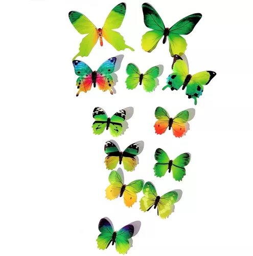 Mariposas Decorativas set X12 en Cali