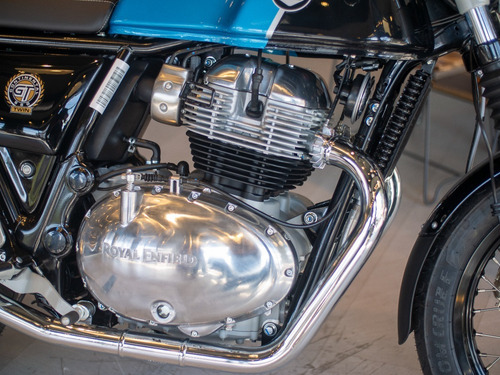Imagen 10 de 25 de Royal Enfield Continental Gt 650 Azul Reserva Disponible