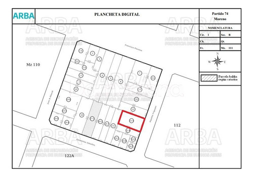 Terreno En Venta - Moreno