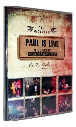 Dvd Paul Mccartney - Paul Is Live In Concert