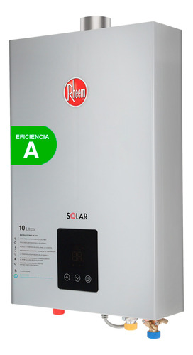 Pack Calefont Rheem 10 Litros Tiro Forzado Gas Licuado + Kit