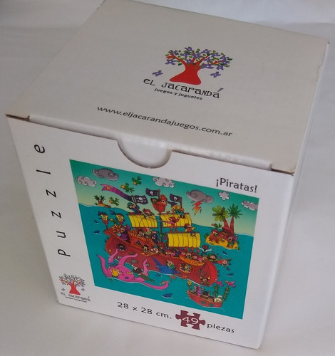 Rompecabezas 49 Piezas Puzzle Piratas Didactikids