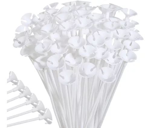 Pack de 2.000 Soportes para Globos Biodegradables 38cm