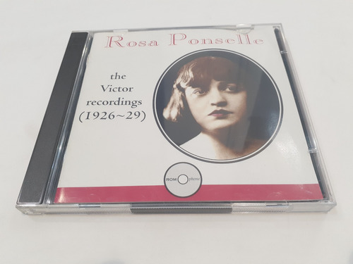 The Victor Recordings 1926-29, Rosa Ponselle 2cd 1994 Uk Nm