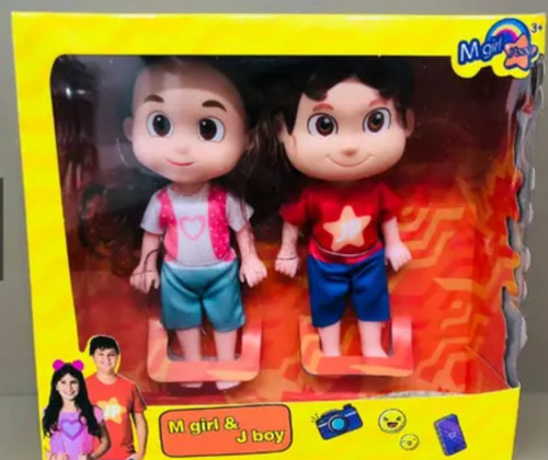 Kit Com 2 Bonecos Maria Clara E Jp