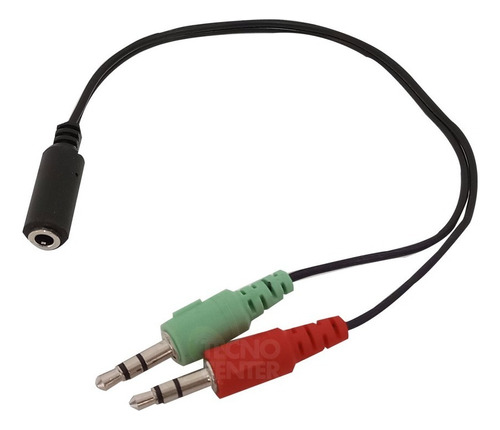 Adaptador 2 Plug 3,5mm (m) A Jack (h) Compatible Con Ps4