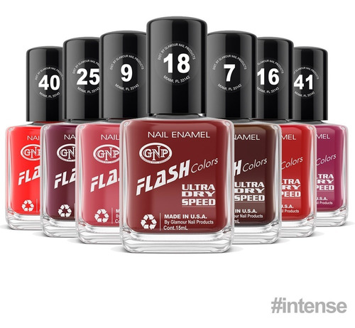 Esmalte Uñas Gnp Flash Colors 15ml Colecciones