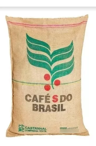 Saco De Café Do Brasil Novo Para Decoração Sem Fiapo Juta ..