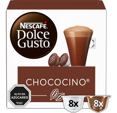Imagen 2 de 5 de Dolce Gusto Capsulas Chococino X3 Cajas