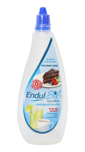 Endulsil Edulcorante Líquido De 110ml