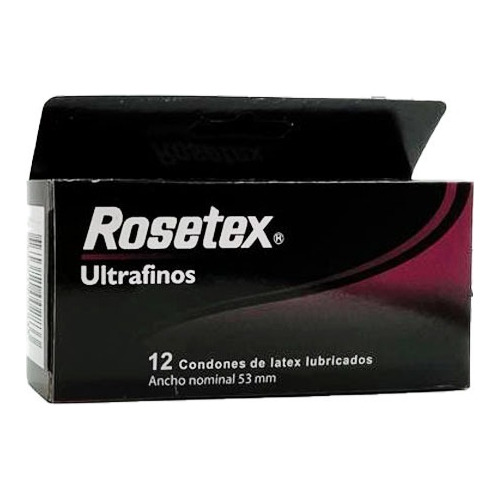 Preservativos Rosetex Ultra Fino Caja X12 Unid - Suchina Sa