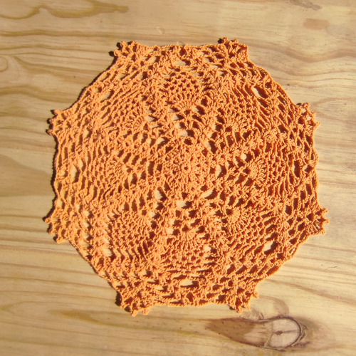 Carpeta Crochet, 31 Cm Aprox. En Hilo Modelo 09