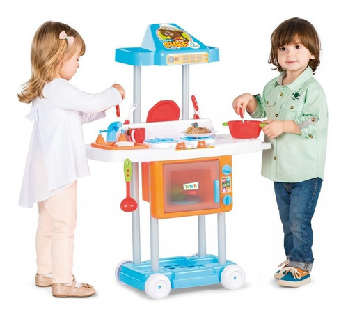 Juego Cocina Chef Clasica Con Micro Unisex / Qualify