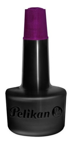 Tinta Sellos X 30ml Negro Rojo Azul Violeta X Und Pelikan