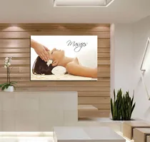 Comprar Vinilo Decorativo 20x30cm Spa Masajes Estetica Masajista