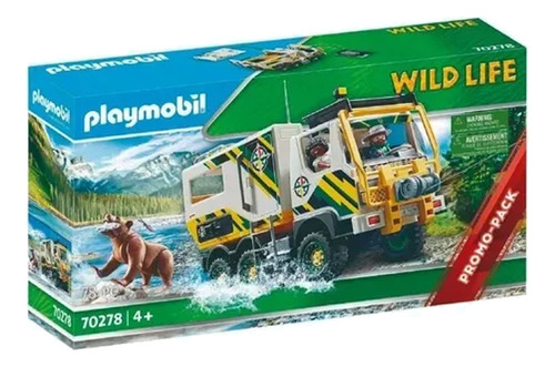 Playmobil 70278 Camion De Expedicion Al Aire Libre Zoo