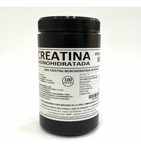 Creatina Monohidratada - 500g