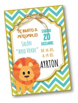 Comprar Kit Imprimible Pequeño León 100% Editable Mod.3 Leoncito