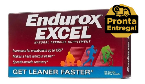 Endurox Excel 60caps Pacific Health Original Importado Eua