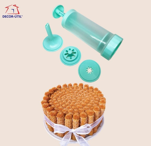 Imagem 4 de 6 de Maquina Manual De Fazer Churros Delicias Prático E Rapido!!!