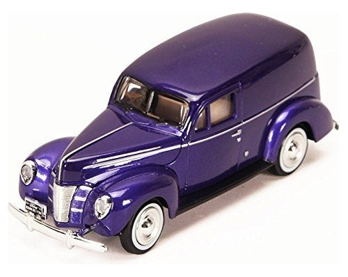 1940 Ford Sedan Delivery, Morado - Motormax 73250p - 1/24 Es