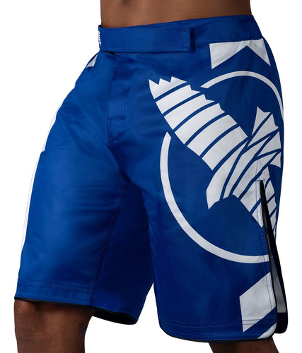 Hayabusa Pantalones Cortos Icon Fight Para Hombre, Azul