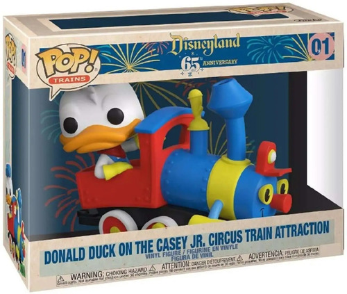 Funko Pop! Disney Trains Disneyland Donald Duck Original