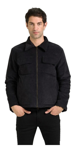 Campera Chaqueta Corderoy Basta Fina Hombre Mistral 70068